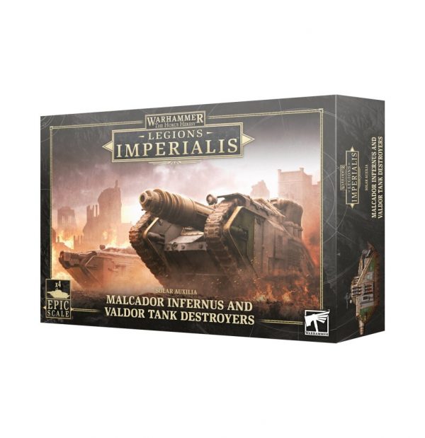 Malcador Infernus and Valdor Tank Destroyers