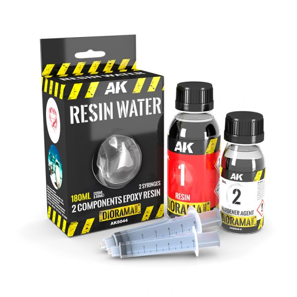 Water 2-components Epoxy Resin - 180ml