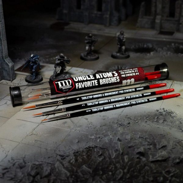 Table Top Minions Artist 3 Brush Set