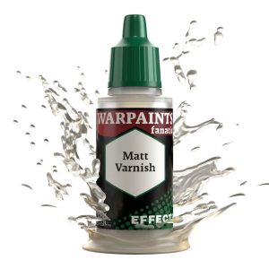 Warpaints Fanatic Effects Matt Varnish - 18ml