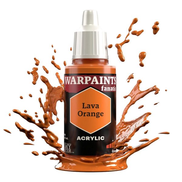 Warpaints Fanatic Lava Orange - 18ml