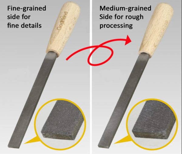 Mini Dual-sided Metal File (for plastic) - Image 2
