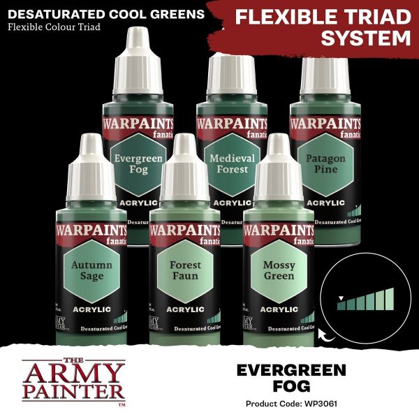 Warpaints Fanatic: Evergreen Fog - 18ml