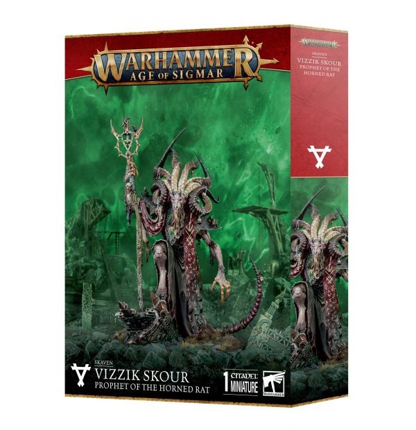 90-20-99120206042-AoS Skaven Vizzik Skour Prophet of the Horned Rat