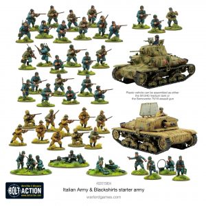 Italian Army/Blackshirts starter army