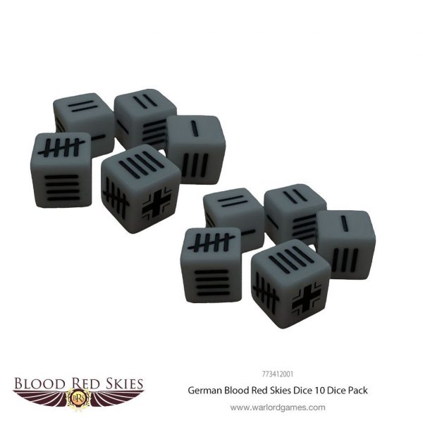 Blood Red Skies Dice: German