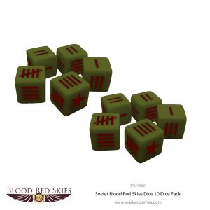 Blood Red Skies Dice: Soviet