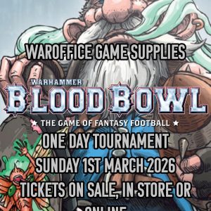 WGS| Blood Bowl-March Madness-Sunday 1st March 2026