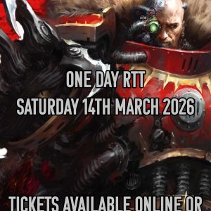 WGS| Warhammer 40,000 RTT Saturday, 14th March 2026