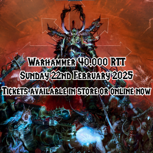 WGS| Warhammer 40,000 RTT Sunday, 22nd February 2026