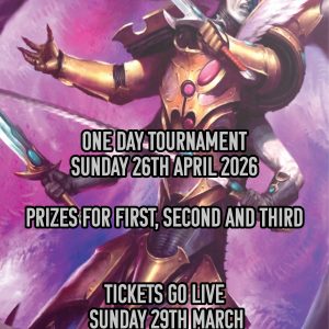 WGS| Warhammer 40,000 RTT Sunday, 26th April 2026